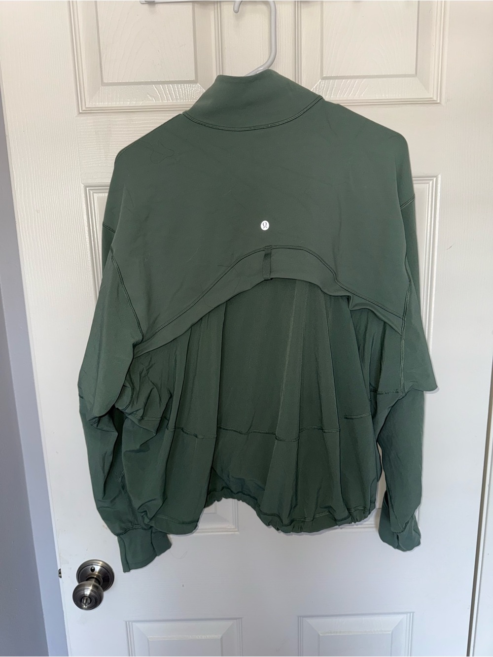 Lululemon Olive Green Full-Zip lightweight Jacket size women’s - Picture 2 of 2
